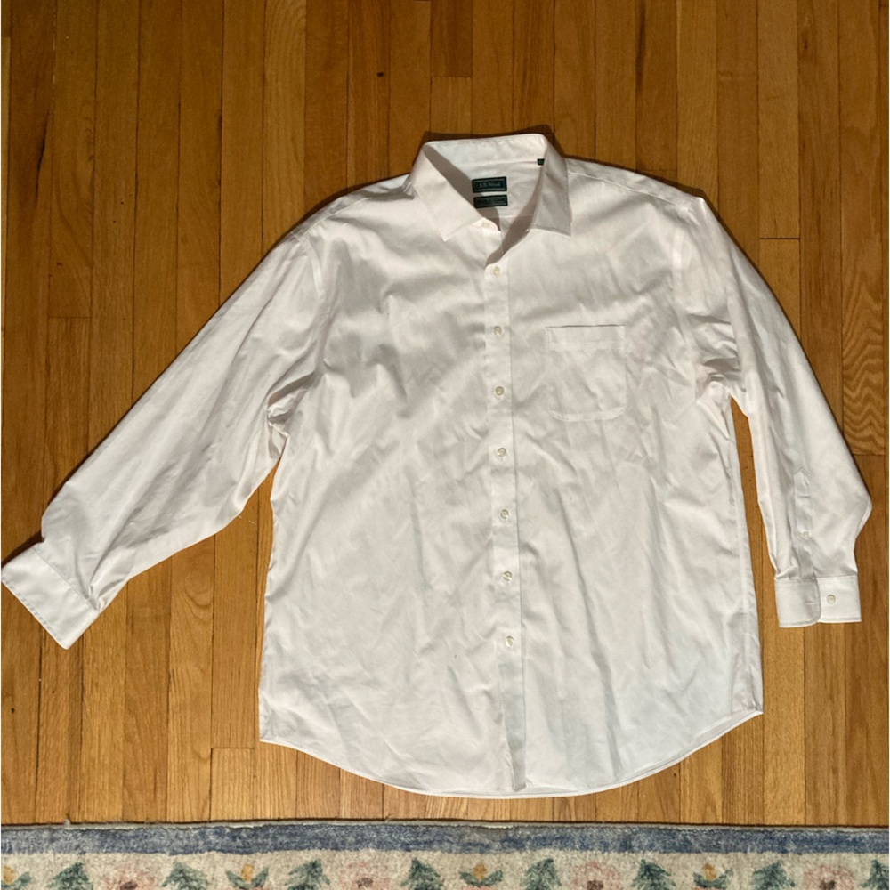 White 18.5, 34/35 E.B. White Dress Shirt